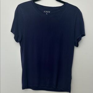 J. Crew Classic Dark Blue Short Sleeve Tee